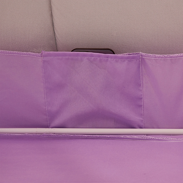 91家纺网 家纺一手货源 找家纺 锦逸家居 2025新款坐床式防摔遮光蚊帐 百年好合-遮光