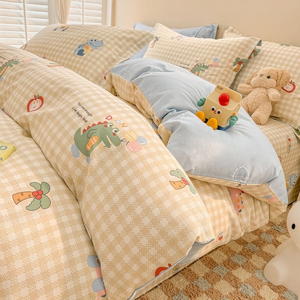 91家纺网 家纺一手货源 找家纺 （总）绵庭家纺 2025新款12868全棉套件单品系列二四件套