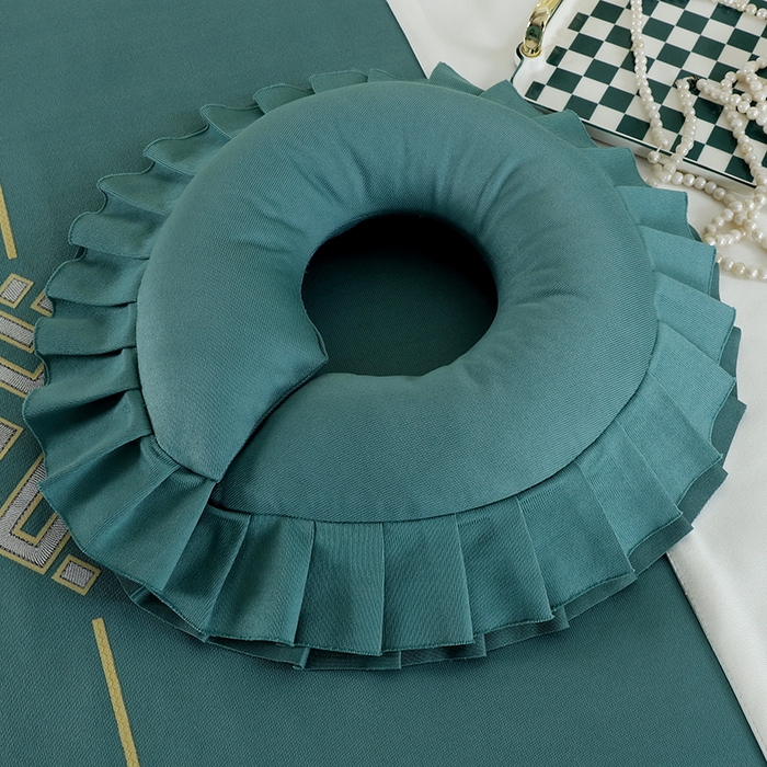 91家纺网 家纺一手货源 找家纺 千姿坊 2025新款床罩四件套-倾城 倾城-孔雀绿