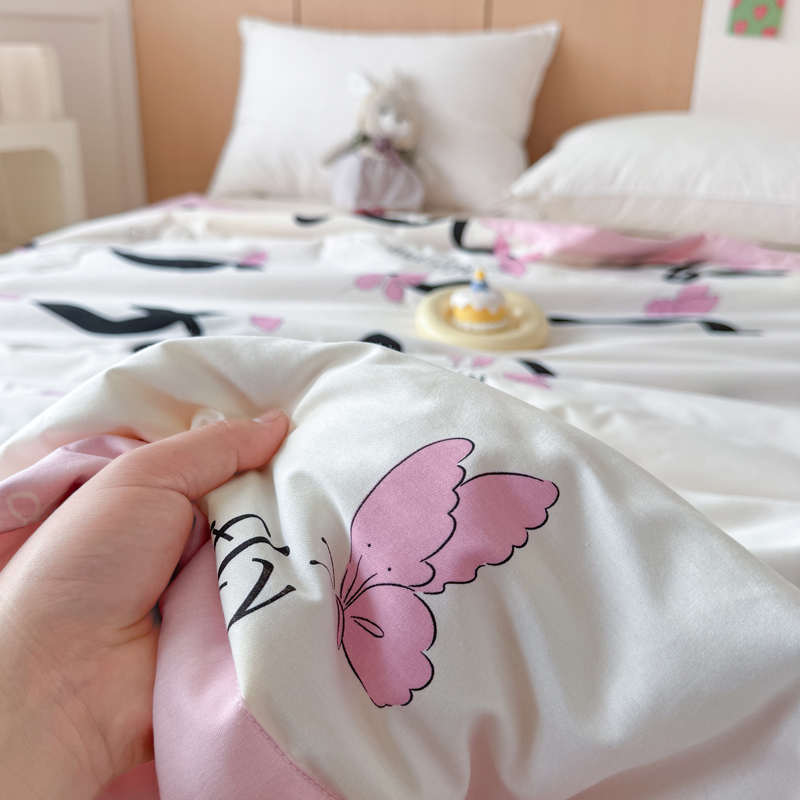 91家纺网 家纺一手货源 找家纺 （总）宜梦家居【需要买家秀请联系老板】 2025新款双面纯棉夏被夏凉被系列