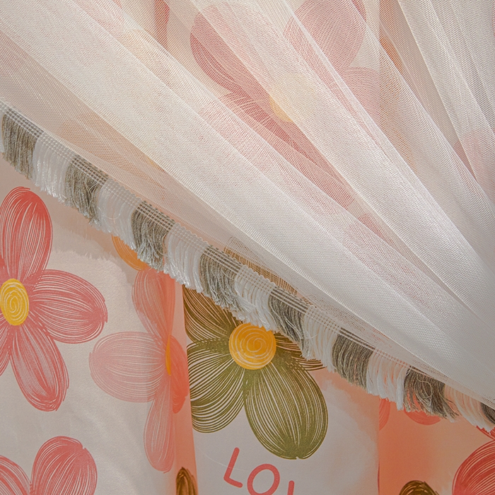 91家纺网 家纺一手货源 找家纺 （总）锦逸家居 2025新款四季款三开门落地床幔蚊帐