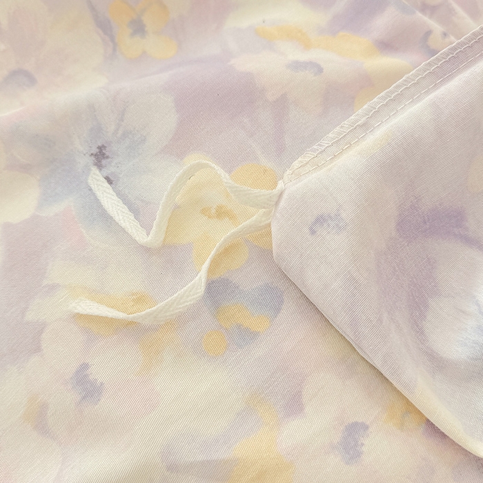 91家纺网 家纺一手货源 找家纺 绵庭家纺 2025新款12868全棉套件单品系列二四件套 香颂蝶舞