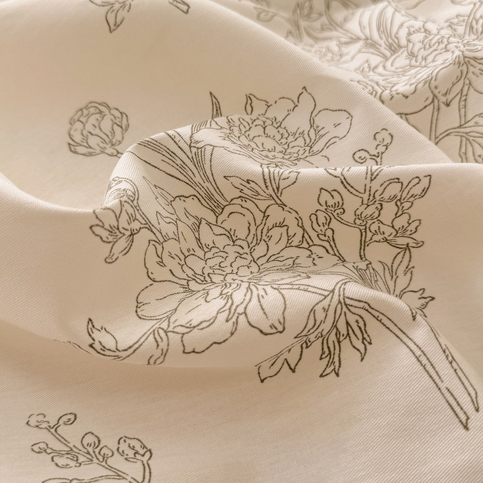 91家纺网 家纺一手货源 找家纺 绵庭家纺 2025新款12868全棉套件单品系列二单枕套 苏夏觅影