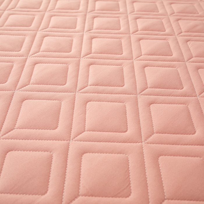 91家纺网 家纺一手货源 找家纺 云玲时尚 2025新款三防磨毛防水夹棉单人枕套 浅豆沙