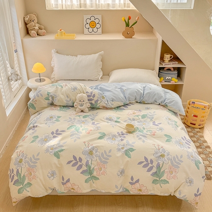 91家纺网 家纺一手货源 找家纺 （总）绵庭家纺 2025新款12868全棉套件单品系列二单被套