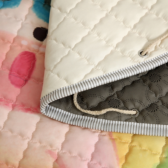 91家纺网 家纺一手货源 找家纺 沁童 收纳垫直径1.5m 动物派对