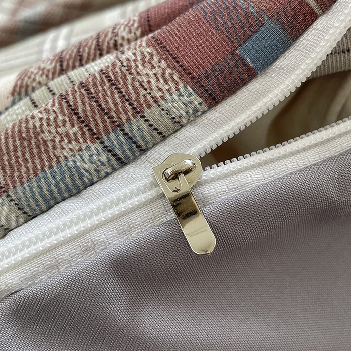 91家纺网 家纺一手货源 找家纺 汣沐生活 2025新款针织棉印花款四件套 嫣然