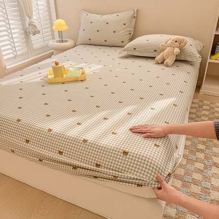 91家纺网 家纺一手货源 找家纺 （总）2025新款12868全棉套件单品系列二单床笠