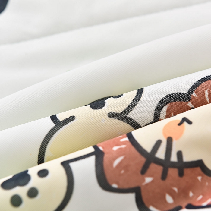 91家纺网 家纺一手货源 找家纺 嗨生活_2025年爆款 A类冰豆豆凉感丝被 儿童夏被 幼儿园被 直播 团购首选_1477 动物集