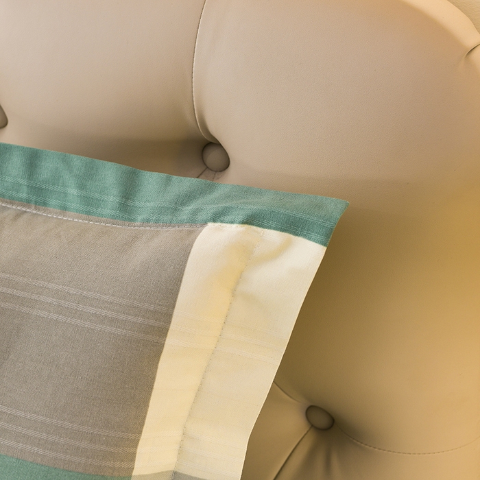 91家纺网 家纺一手货源 找家纺 润淳家居 2025新款老粗布三件套及单品 淡香格调 绿