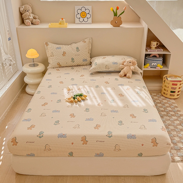 91家纺网 家纺一手货源 找家纺 （总）2025新款12868全棉套件单品系列二单床笠