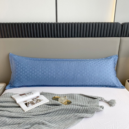 91家纺网 家纺一手货源 找家纺 （总）云玲时尚 2025新款60S提花防水面料大牌贡缎轻奢长枕套