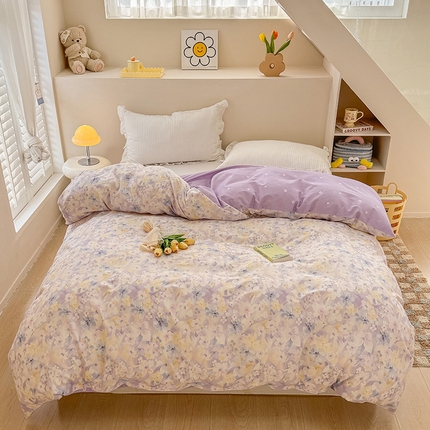 91家纺网 家纺一手货源 找家纺 （总）绵庭家纺 2025新款12868全棉套件单品系列二单被套