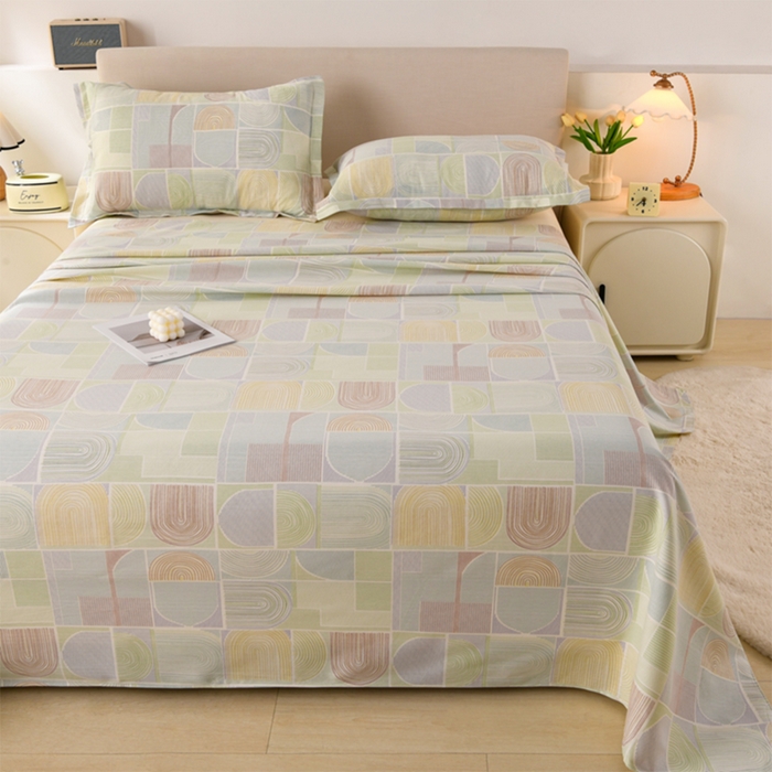 91家纺网 家纺一手货源 找家纺 润淳家居 2025新款老粗布三件套及单品 布兰迪