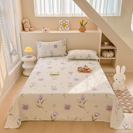 91家纺网 家纺一手货源 找家纺 （总）绵庭家纺 2025新款12868全棉套件单品系列二单床单