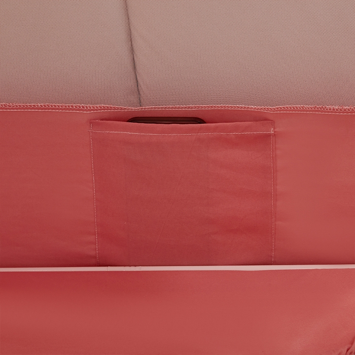 91家纺网 家纺一手货源 找家纺 锦逸家居 2025新款坐床式防摔遮光蚊帐 玫瑰爱人-遮光