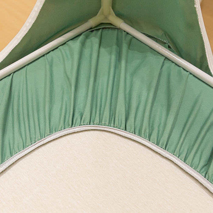 91家纺网 家纺一手货源 找家纺 锦逸家居 2025新款坐床式防摔遮光蚊帐 开心小兔-遮光