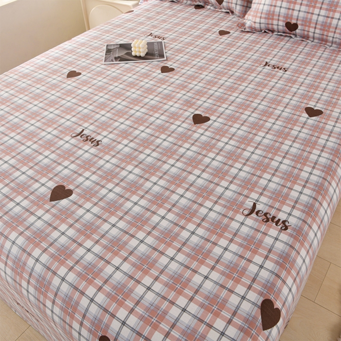 91家纺网 家纺一手货源 找家纺 润淳家居 2025新款老粗布三件套及单品 恋爱格 咖