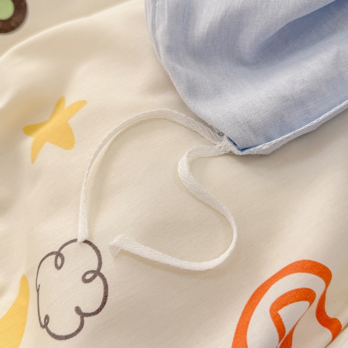 91家纺网 家纺一手货源 找家纺 绵庭家纺 2025新款12868全棉套件单品系列二单被套 太空旅行