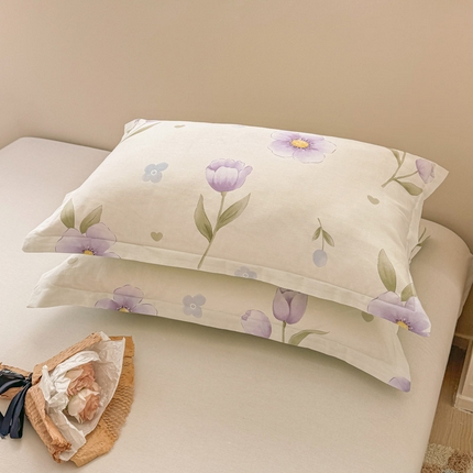 91家纺网 家纺一手货源 找家纺 （总）绵庭家纺 2025新款12868全棉套件单品系列二单枕套