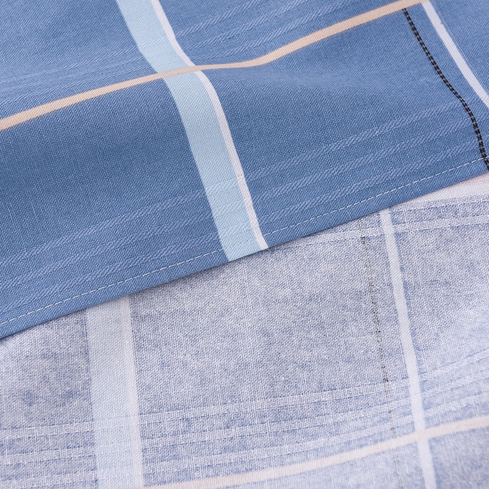 91家纺网 家纺一手货源 找家纺 润淳家居 2025新款老粗布三件套及单品 格恋