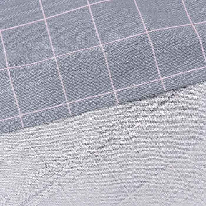 91家纺网 家纺一手货源 找家纺 润淳家居 2025新款老粗布三件套及单品 快乐树 灰