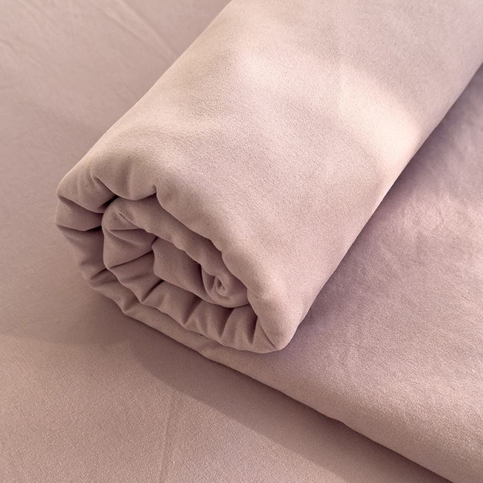 91家纺网 家纺一手货源 找家纺 曼谷家纺 2025新款软糯毛巾绣水洗棉床单床笠枕套纯色床单床笠枕套单品 水洗-紫色