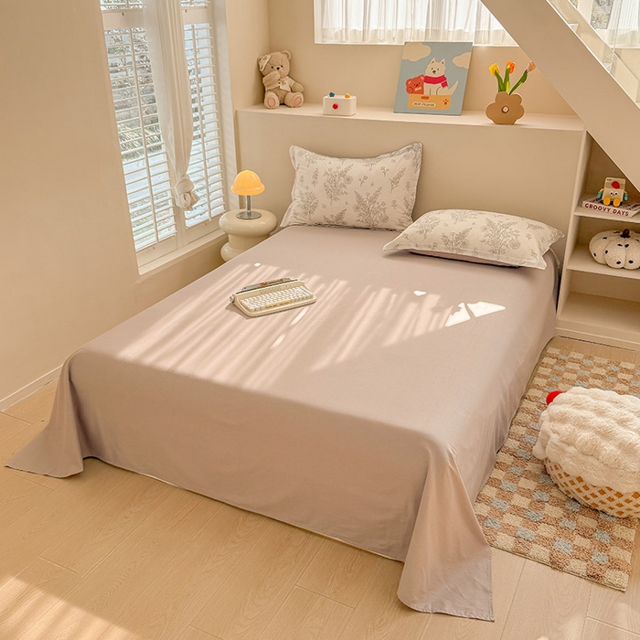 91家纺网 家纺一手货源 找家纺 绵庭家纺 2025新款12868全棉套件单品系列二四件套 苏夏觅影