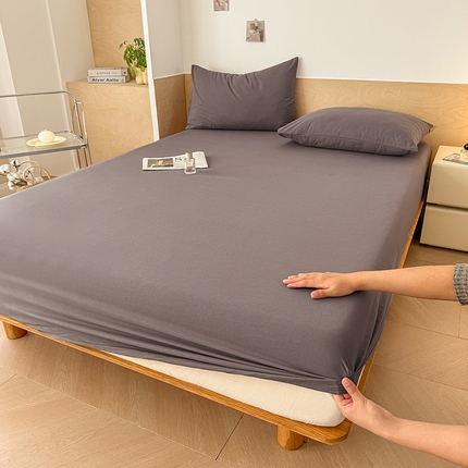 91家纺网 家纺一手货源 找家纺 （总）晓时候 2025新款100%全棉色织水洗棉床笠全棉床笠纯棉床笠