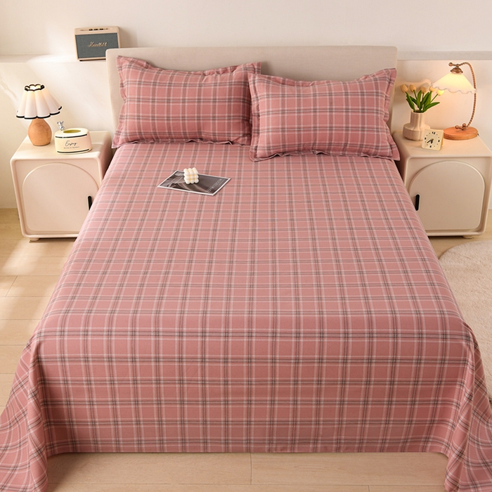 91家纺网 家纺一手货源 找家纺 润淳家居 2025新款老粗布三件套及单品 格调爱雅