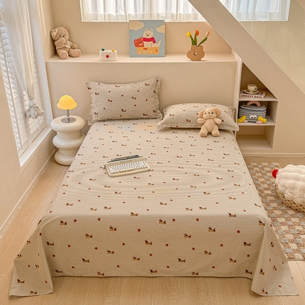 91家纺网 家纺一手货源 找家纺 （总）绵庭家纺 2025新款12868全棉套件单品系列二单床单