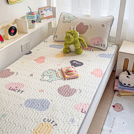 富馨莱 2025新款A类凉感丝空气纤维凉席学生款 萌萌龙