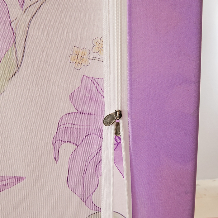 91家纺网 家纺一手货源 找家纺 锦逸家居 2025新款坐床式防摔遮光蚊帐 百年好合-不遮光