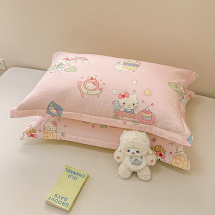 91家纺网 家纺一手货源 找家纺 （总）绵庭家纺 2025新款12868全棉套件单品系列二单枕套