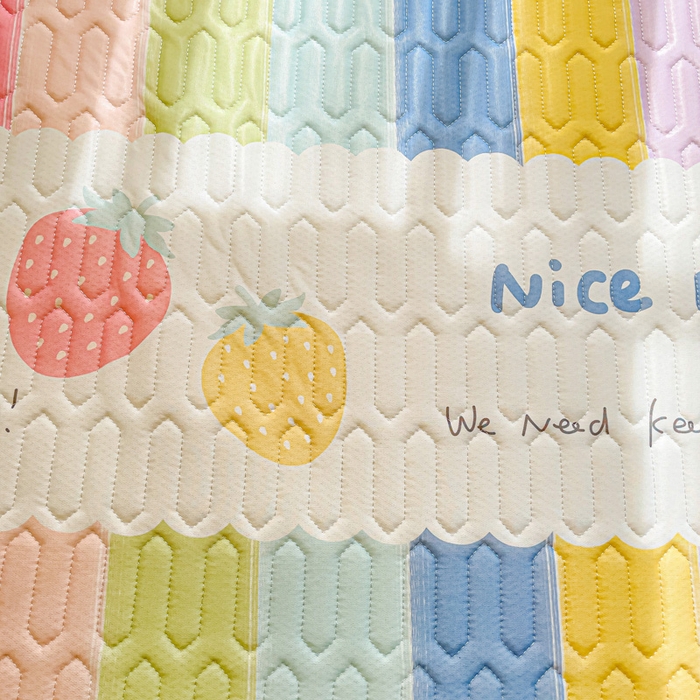 91家纺网 家纺一手货源 找家纺 （总）富馨莱 2025新款A类凉感丝空气纤维凉席学生款