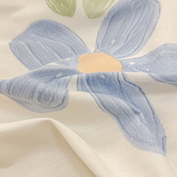 91家纺网 家纺一手货源 找家纺 绵庭家纺 2025新款12868全棉套件单品系列二四件套 伊恋花韵