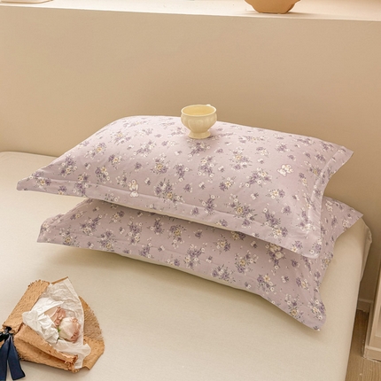 91家纺网 家纺一手货源 找家纺 （总）绵庭家纺 2025新款12868全棉套件单品系列二单枕套