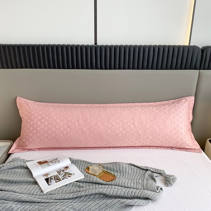 91家纺网 家纺一手货源 找家纺 （总）云玲时尚 2025新款60S提花防水面料大牌贡缎轻奢长枕套