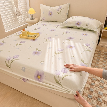 91家纺网 家纺一手货源 找家纺 （总）2025新款12868全棉套件单品系列二单床笠