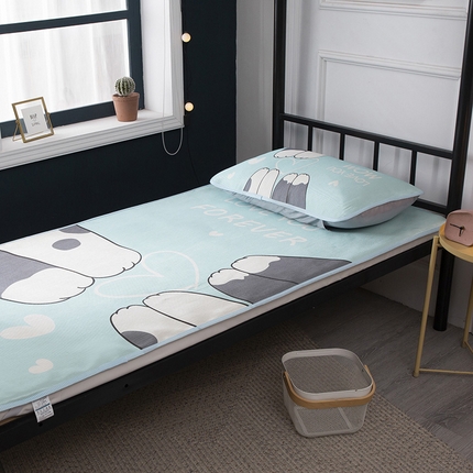 宅部落 2025新款学生冰丝席单人宿舍席子凉席 爱心喵爪