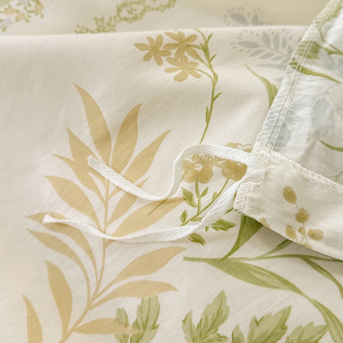 91家纺网 家纺一手货源 找家纺 绵庭家纺 2025新款12868全棉套件单品系列二四件套 沐雅清风