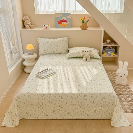 91家纺网 家纺一手货源 找家纺 （总）绵庭家纺 2025新款12868全棉套件单品系列二单床单