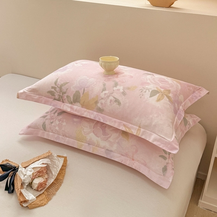 91家纺网 家纺一手货源 找家纺 （总）绵庭家纺 2025新款12868全棉套件单品系列二单枕套