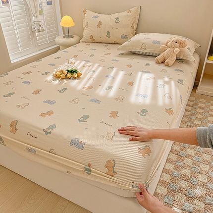 91家纺网 家纺一手货源 找家纺 （总）2025新款12868全棉套件单品系列二单床笠