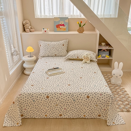 91家纺网 家纺一手货源 找家纺 （总）绵庭家纺 2025新款12868全棉套件单品系列二单床单