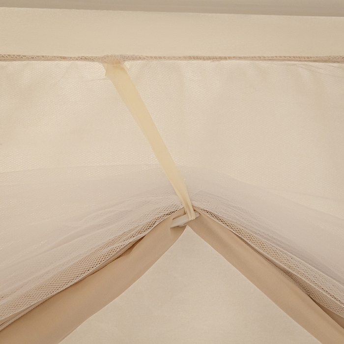 91家纺网 家纺一手货源 找家纺 锦逸家居 2025新款坐床式防摔遮光蚊帐 微笑人生-不遮光