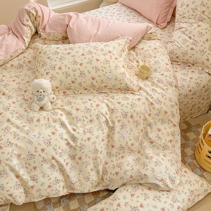 91家纺网 家纺一手货源 找家纺 （总）绵庭家纺 2025新款12868全棉套件单品系列二四件套