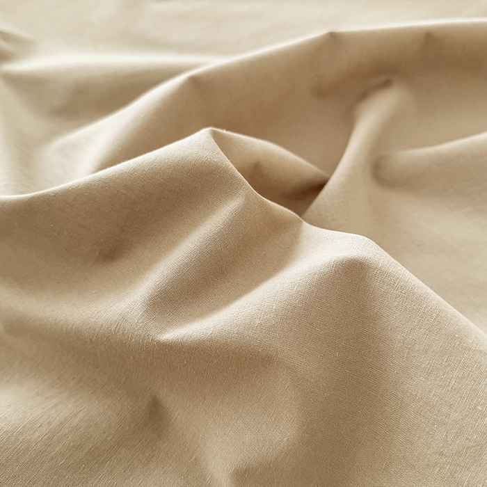 91家纺网 家纺一手货源 找家纺 晓时候 2025新款100%全棉色织水洗棉床单全棉床单纯棉床单 卡其