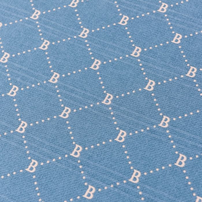 91家纺网 家纺一手货源 找家纺 润淳家居 2025新款老粗布三件套及单品 罗曼蒂克 蓝