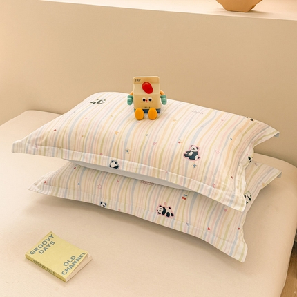 91家纺网 家纺一手货源 找家纺 （总）绵庭家纺 2025新款12868全棉套件单品系列二单枕套